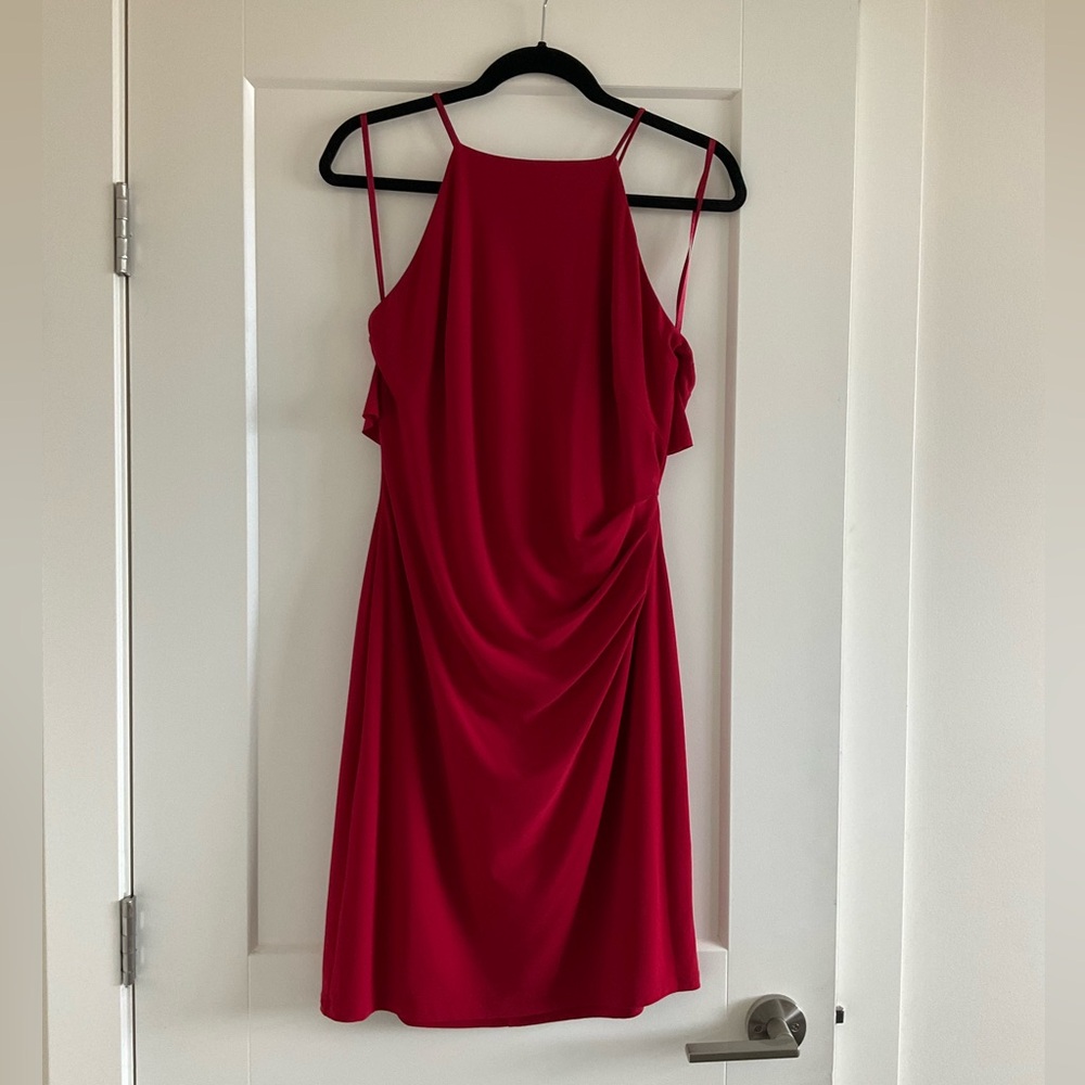 Ralph Lauren Red Sleeveless Dress